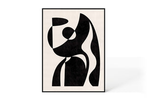 Abstract Design 37 Hand-Finished Canvas Print 90 x 120cm - Berkeley Designs