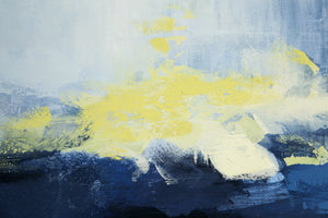 Abstract Design 41 Hand-Finished Canvas Print 90 x 120cm - Berkeley Designs