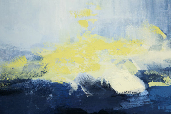 Abstract Design 41 Hand-Finished Canvas Print 90 x 120cm - Berkeley Designs