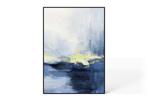 Abstract Design 41 Hand-Finished Canvas Print 90 x 120cm - Berkeley Designs