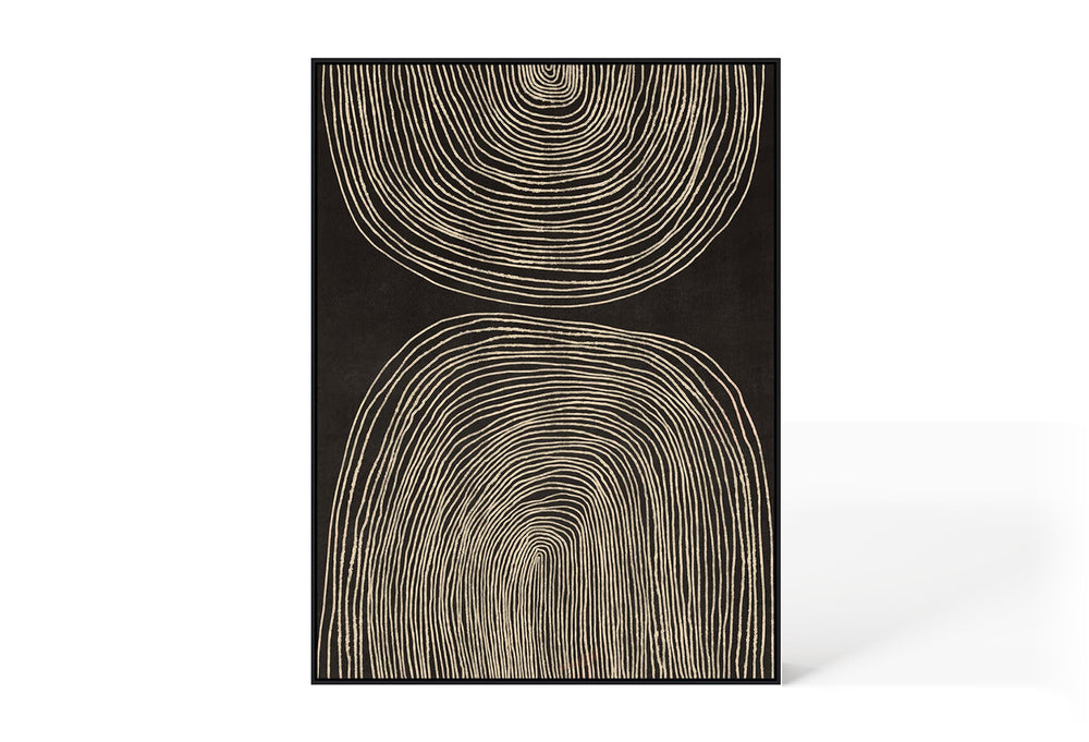 Abstract Design 45 Hand-Finished Canvas Print 90 x 120cm - Berkeley Designs