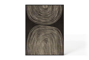 Abstract Design 45 Hand-Finished Canvas Print 90 x 120cm - Berkeley Designs