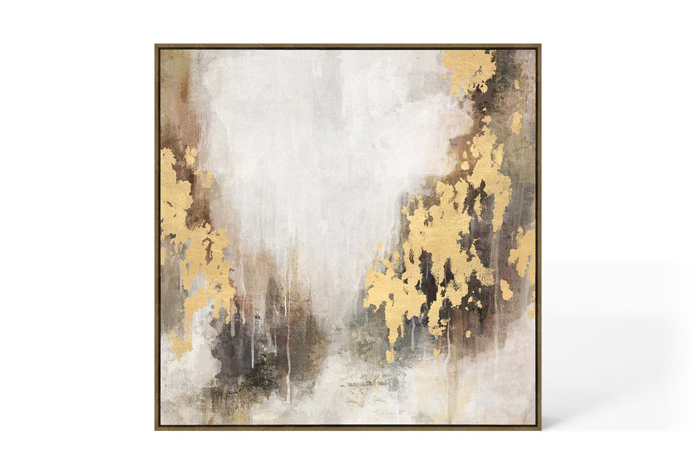 Abstract Design 46 Hand-Finished Canvas Print 100 x 100cm - Berkeley Designs
