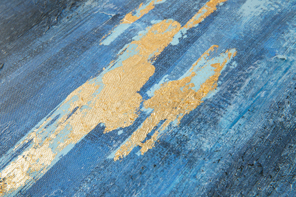Abstract Design 53 Hand-Finished Canvas Print 90 x 120cm - Berkeley Designs