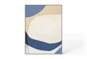 Abstract Design 58 Hand-Finished Canvas Print 90 x 120cm - Berkeley Designs