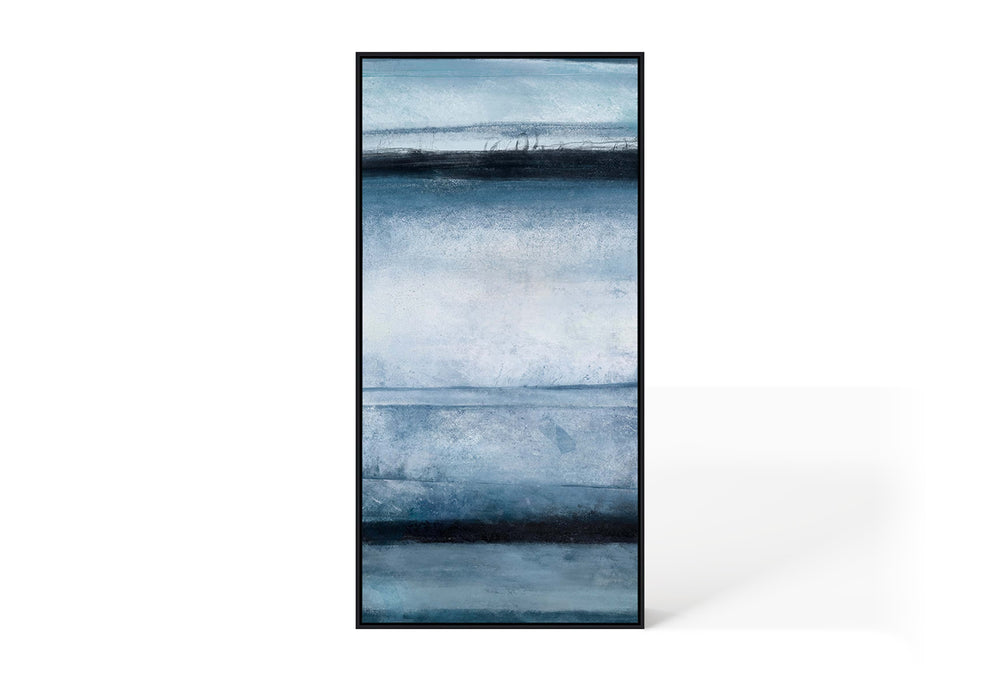 Abstract Design 61 Hand-Finished Canvas Print 50 x 100cm - Berkeley Designs