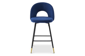 Hoxton Bar Stool in Blue - Berkeley Designs