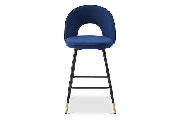 Hoxton Bar Stool in Blue - Berkeley Designs