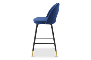 Hoxton Bar Stool in Blue - Berkeley Designs