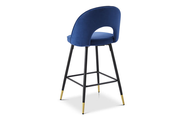 Hoxton Bar Stool in Blue - Berkeley Designs