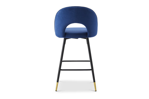 Hoxton Bar Stool in Blue - Berkeley Designs