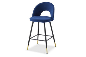 Hoxton Bar Stool in Blue - Berkeley Designs