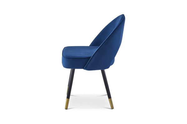 Hoxton Dining Chair in Blue - Berkeley Designs