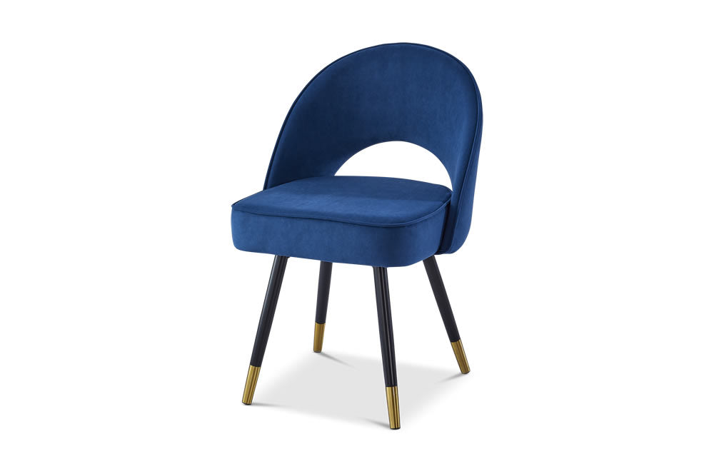 Hoxton Dining Chair in Blue - Berkeley Designs