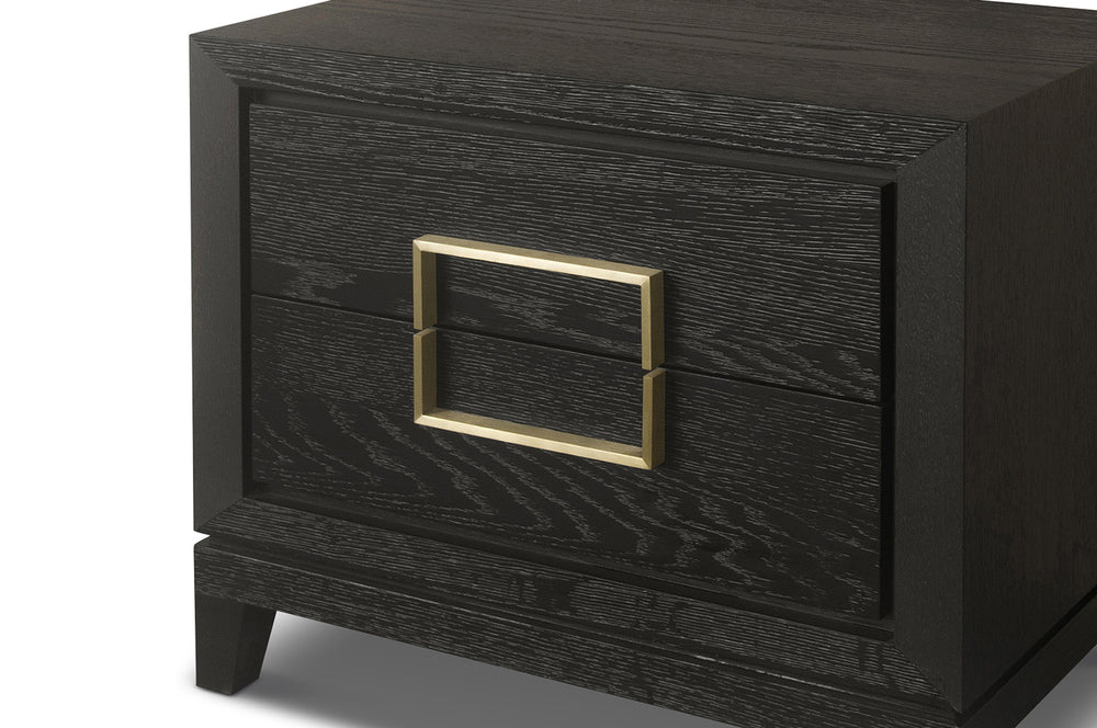 Lucca Bedside in Brown - Berkeley Designs