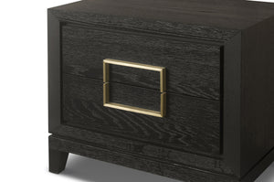 Lucca Bedside in Brown - Berkeley Designs