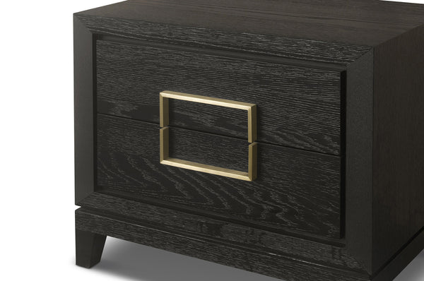 Lucca Bedside in Brown - Berkeley Designs