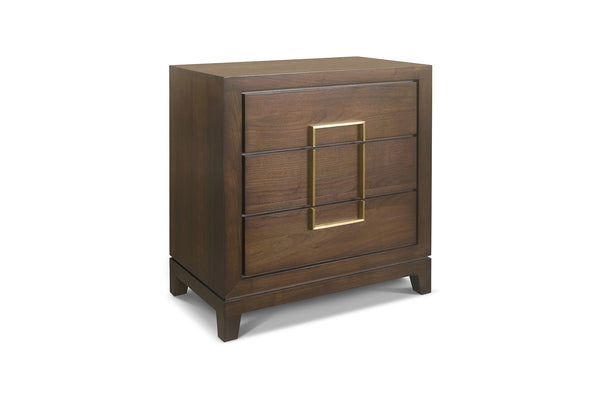 Lucca 3 Drawer Chest in Walnut - Berkeley Designs