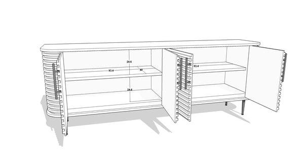 Paris Sideboard - Berkeley Designs