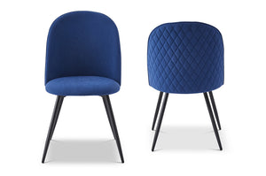 Soho Dining Chair in Blue - Berkeley Designs