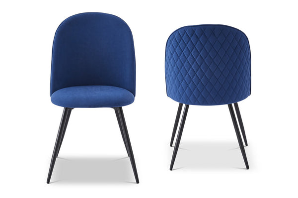 Soho Dining Chair in Blue - Berkeley Designs