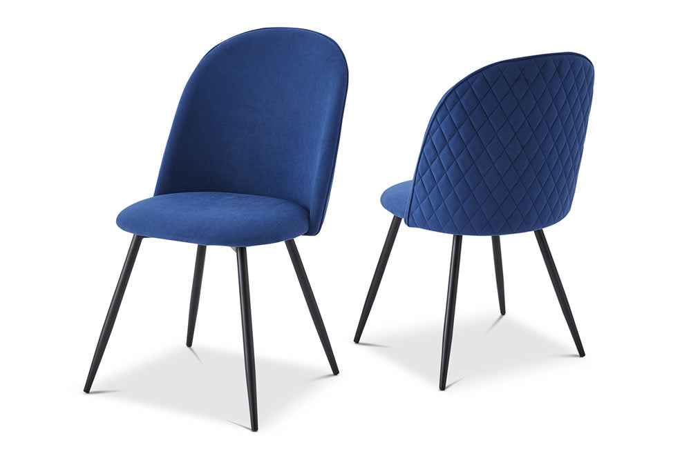 Soho Dining Chair in Blue - Berkeley Designs