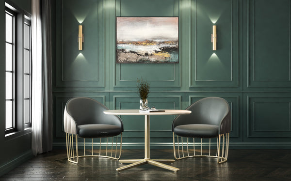 Oil on Canvas 05 Framed Abstract Painting 90 x 120cm - Berkeley Designs