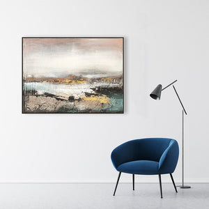 Oil on Canvas 05 Framed Abstract Painting 90 x 120cm - Berkeley Designs