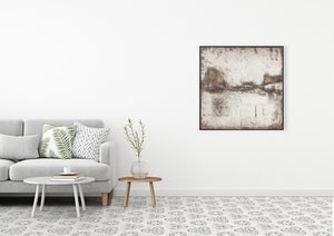 Oil on Canvas 10 Framed Abstract Painting 100 x 100cm - Berkeley Designs