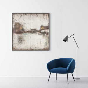 Oil on Canvas 10 Framed Abstract Painting 100 x 100cm - Berkeley Designs