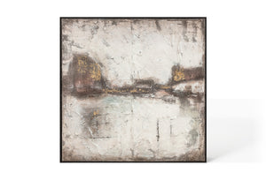 Oil on Canvas 10 Framed Abstract Painting 100 x 100cm - Berkeley Designs