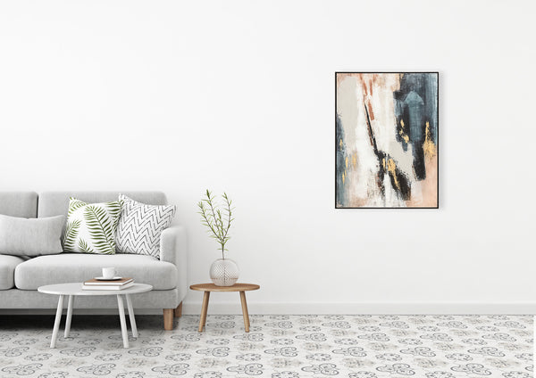 Oil on Canvas 11 Framed Abstract Painting 90 x 120cm - Berkeley Designs