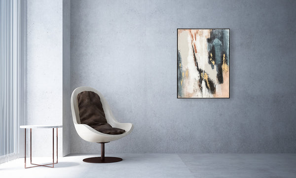 Oil on Canvas 11 Framed Abstract Painting 90 x 120cm - Berkeley Designs