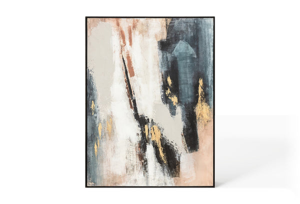 Oil on Canvas 11 Framed Abstract Painting 90 x 120cm - Berkeley Designs