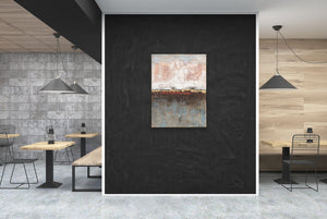 Oil on Canvas 13 Framed Abstract Painting 90 x 120cm - Berkeley Designs