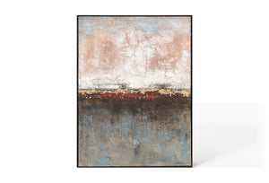 Oil on Canvas 13 Framed Abstract Painting 90 x 120cm - Berkeley Designs