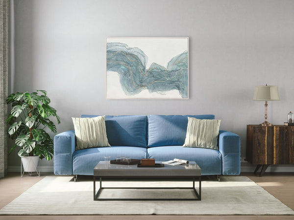 Oil on Canvas 14 Framed Abstract Painting 120 x 90cm - Berkeley Designs