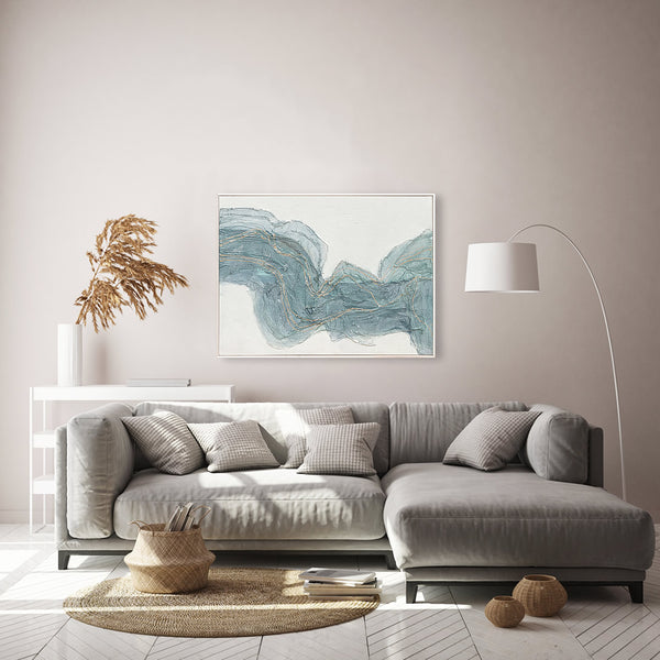 Oil on Canvas 14 Framed Abstract Painting 120 x 90cm - Berkeley Designs