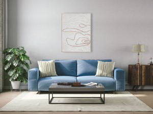 Abstract Design 17 Framed Oil on Canvas 90 x 120cm - Berkeley Designs