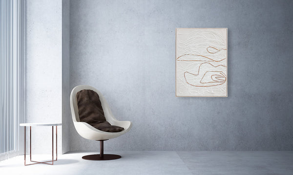 Abstract Design 17 Framed Oil on Canvas 90 x 120cm - Berkeley Designs