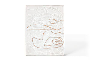 Abstract Design 17 Framed Oil on Canvas 90 x 120cm - Berkeley Designs