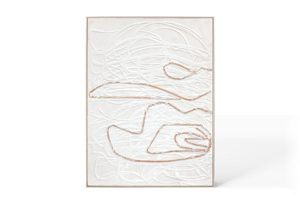Abstract Design 17 Framed Oil on Canvas 90 x 120cm - Berkeley Designs