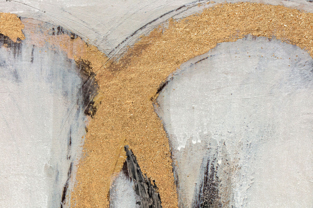 Oil on Canvas 18 Framed Abstract Painting 60 x 120cm - Berkeley Designs