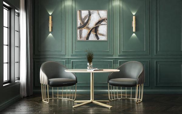 Oil on Canvas 19 Framed Abstract Painting 80 x 80cm - Berkeley Designs