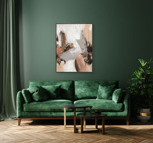 Oil on Canvas 21 Framed Abstract Painting 90 x 120cm - Berkeley Designs
