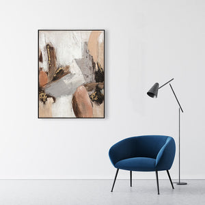 Oil on Canvas 21 Framed Abstract Painting 90 x 120cm - Berkeley Designs