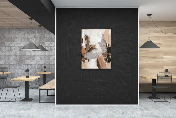 Oil on Canvas 21 Framed Abstract Painting 90 x 120cm - Berkeley Designs