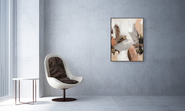 Oil on Canvas 21 Framed Abstract Painting 90 x 120cm - Berkeley Designs