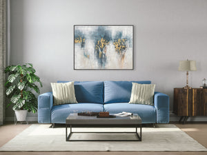 Oil on Canvas 25 Framed Abstract Painting 120 x 90cm - Berkeley Designs