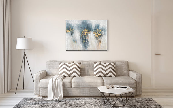 Oil on Canvas 25 Framed Abstract Painting 120 x 90cm - Berkeley Designs